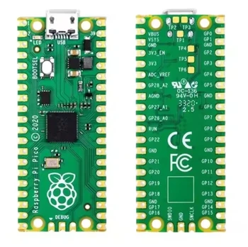 Raspberry Pi Pico Board RP2040 Dual 264 KB ARM Low-Power-Mikrocomputer Hochleistungs-Cortex-M0-Prozessor