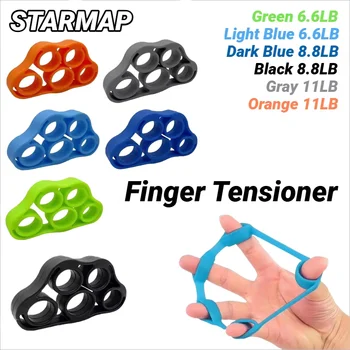 Silikon Fünf-Finger-Training Hand Expander Exerciser Handgelenk Bahre Finger Greifer Expander Kraft