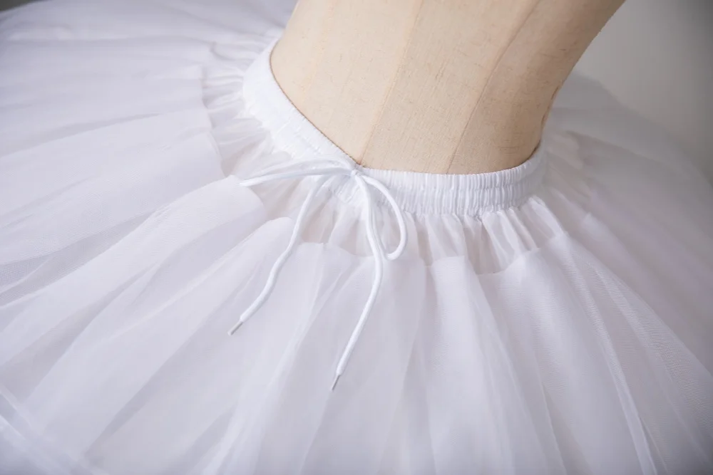 Neuer heißer Verkauf, 4 Reifen, großer weißer Petticoat – Bild 5