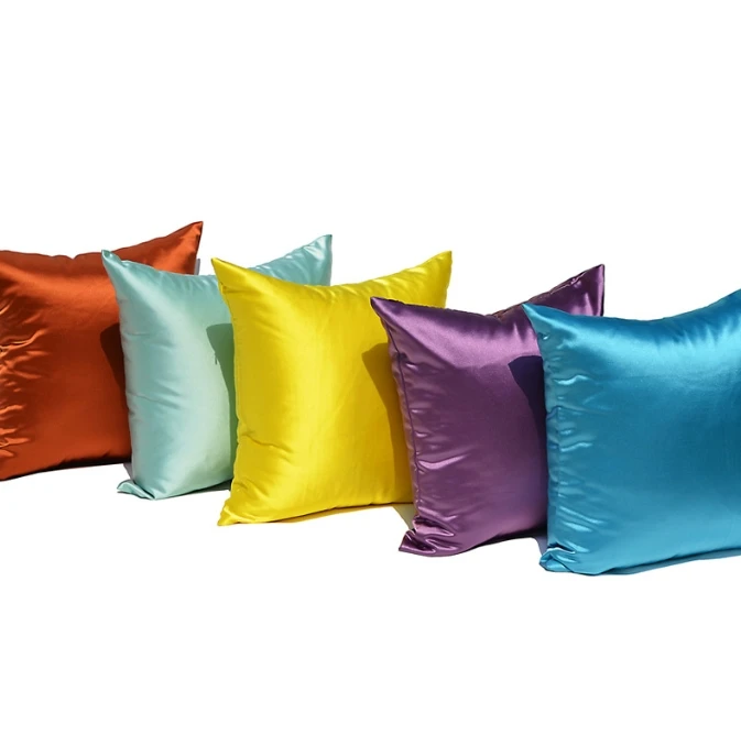 Nachgeahmter Seiden-Kissenbezug, 100 % Satin, Kissenbezug, 50 – Bild 4