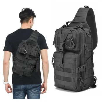 Taktischer Assault Pack Sling-Rucksack, wasserdicht, EDC-Rucksack, Tasche für Outdoor, Wandern, Camping, Jagd