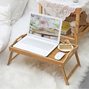 Holzbett Tablett Laptop Tischst änder Schoß Schreibtisch/Ständer/Tisch verstellbare Riser tragbare Laptop Kühl