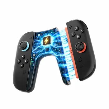 Ladehalterung für Switch 2 Joy-Con Controller, Typ-C Dual-Ladehandgriff mit LED-Anzeige für Switch 2 Zubehör