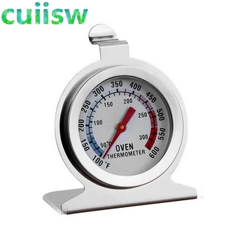 Edelstahl Ofen Herd Thermometer Temperaturanzeige Mini Thermometer Grill Temperaturanzeige für Zuhause Küche