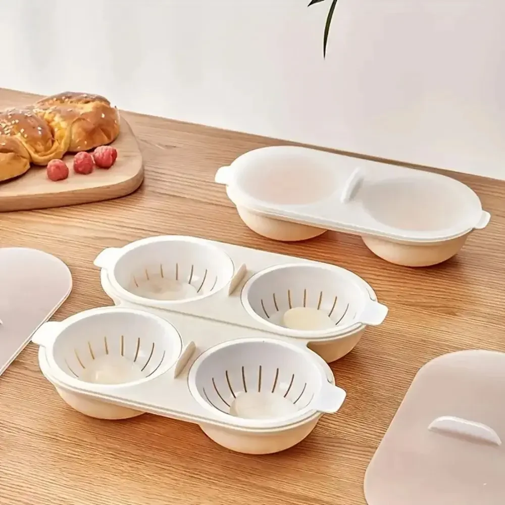 1 Stück Mikrowellen-Eier-Streicher, Doppelbecher-Eierkocher – Bild 6