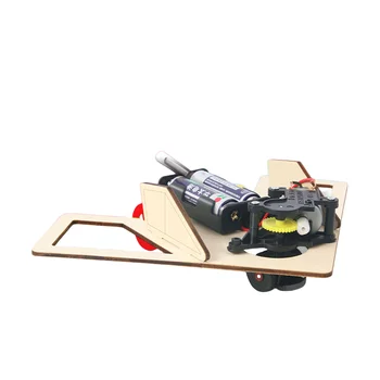 DIY Hindernisvermeidung Auto Roboter Wissenschaft Experiment Technologie Grundschule Student Handbuch