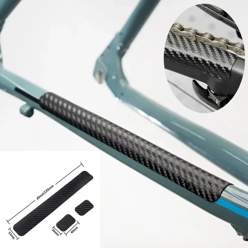 Fahrradkettenschutz Schwarz Radfahren Rahmen Chain Stay