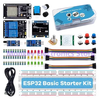 Esp32 modul kit starter kit für esp32 ESP-32S wifi modul esp32 wifi entwicklungs platine relais anzeige sensor