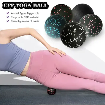 Yoga-Fitnessball, hochdichter EPP-Massageball, leichter Rücken-/Nacken-/Fuß-Mobilitätsball, tiefe Gewebe