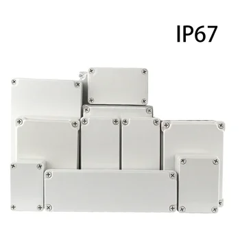 Projekt-Anschlussdose für Elektrokabel, Outdoor, DIY, versiegeltes IP67-Gehäuse, Kabelbox, 115 x 90 x 55 mm