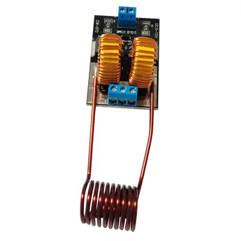 Mini ZVS Induktionsheizplatine 5-12V 120W Flyback Driver Heizung DIY Herd + Zündspule