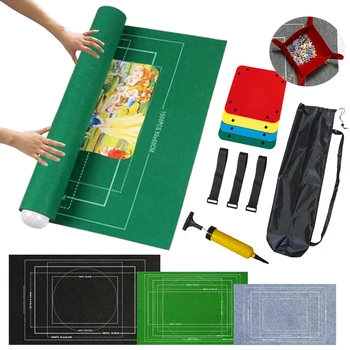 Puzzle-Aufbewahrungsdecke für Kinder, Puzzle-Spielzeug, mehrere Spezifikationen mit Tasche, tragbar
