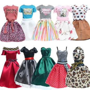 5er-Set 3er-Set Handgefertigtes Mode-Puppenoutfit Tägliche Freizeitkleidung Bluse Hemd Weste Unterteil Hose