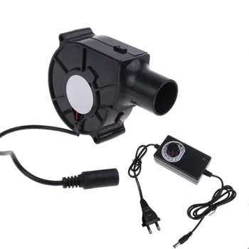 220V BBQ-Ventilator Handgehaltenes Kochwerkzeug Einstellbare Geschwindigkeit Luftgebläse für Grill Camping US