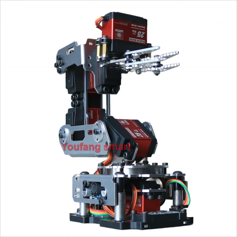 6-DOF-Roboterarm-Kit mit Greifer, 20-kg-Servos, Android-App