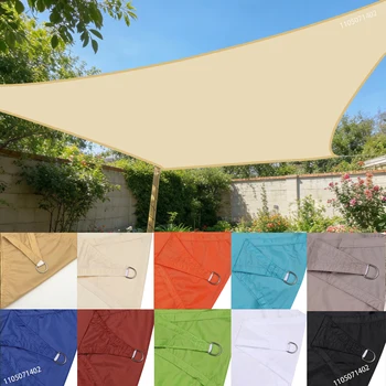 95% UV-Schutz Wasserdichtes Sonnensegel - Hochdichtes Atmungsaktives Sonnendach für Terrasse, Garten, Pool