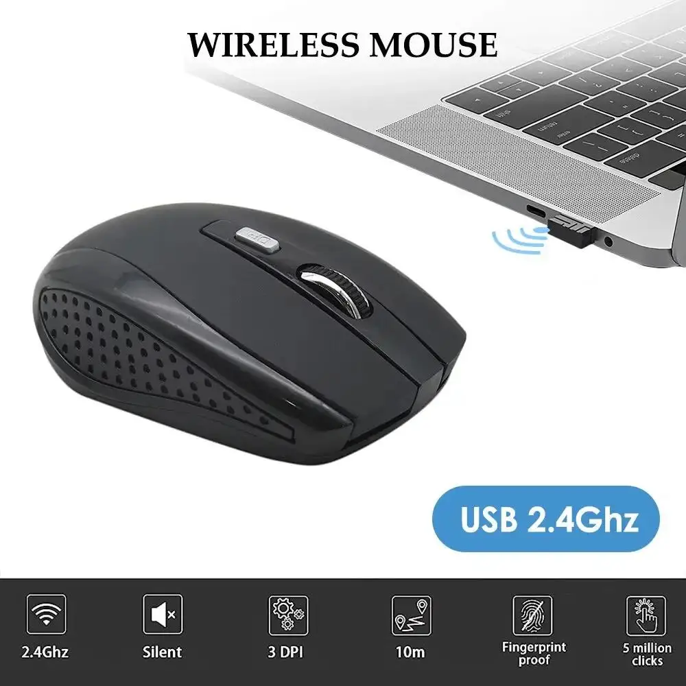 Bluetooth 5,2 Maus 2,4G Drahtlose Maus Dual-Modus Stille Maus – Bild 2