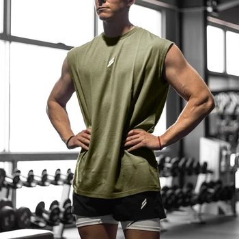 Sommer Fitness Sport Tank Top Männer Atmungs Lose Mesh Training Ärmelloses T-shirt Schnell Trocknend weste