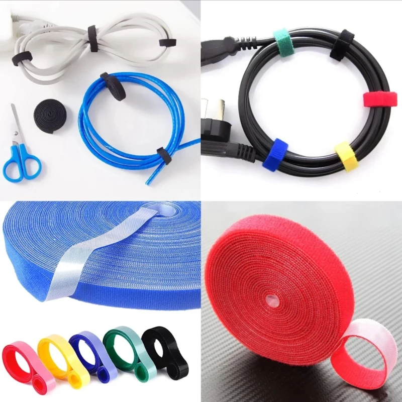 5 m Kabel-Organizer mit Klettverschluss, Kabelbinder – Bild 6
