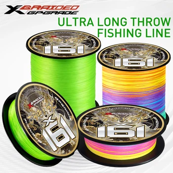 X16 Stränge Geflochtene Angelschnüre Multifilament Pesca 100/150/200/300/500/1000M Karpfenschnur Japan