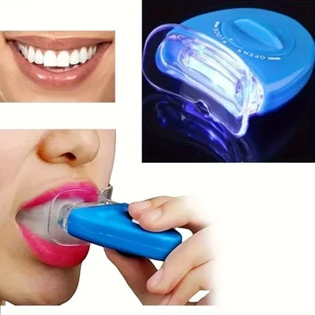 LED-Zahnaufhellungslicht, Aufhellung, blaues Licht, UV-Licht, Bleichlaser, Zahnaufhellung, Aufhellungslampe