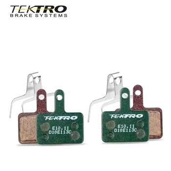 Tektro MTB hydraulische Scheibenbremsbeläge aus Kunstharz, halbmetallisch, für Mountainbike, leistungsstarke
