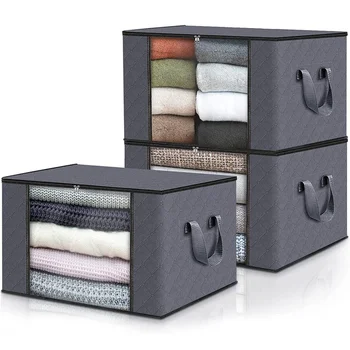 Quilt-Aufbewahrungstasche, Kleidungssortier-Tasche, bewegliche und organisierende Aufbewahrungsbox