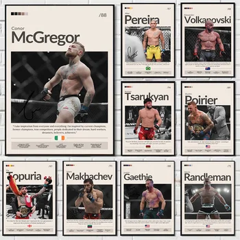 Kampfmeisterschaft Poster Mixed Martial Arts Design HD Druck Leinwand Malerei Wand Kunst Malerei Home Room