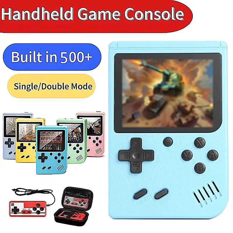 NEUE Tragbare Retro Mini Videospielkonsole 8-Bit Handheld