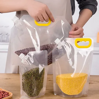 Getreide Lagerung Tasche Tragbare Getreide Versiegelt Tasche Insekten Beweis Feuchtigkeit Kälte (5 Stück)