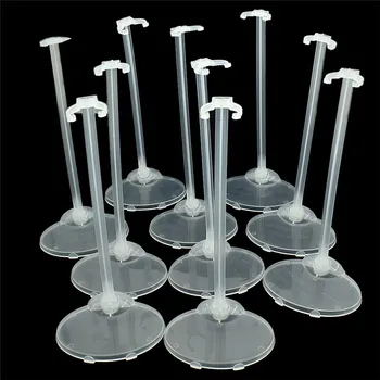 Transparent Stehen Unterstützung Für Puppen Klare Farbe Spielzeug Figur Display Halter Prop Up Mannequin
